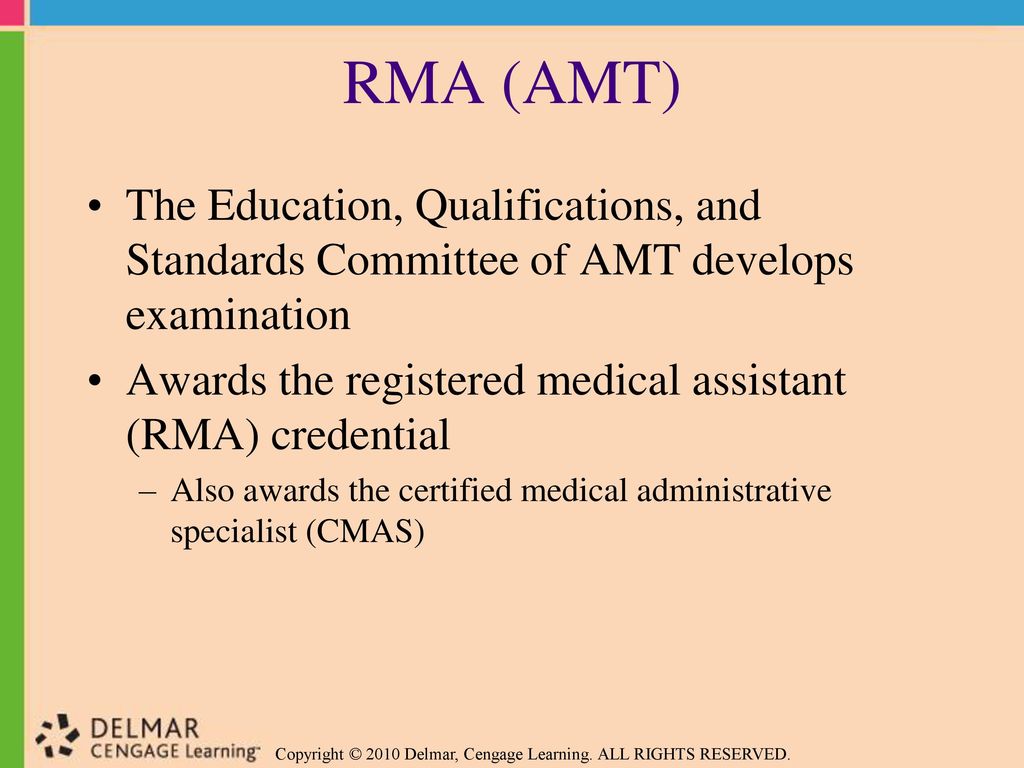 Preparing For Medical Assisting Credentials Ppt Download