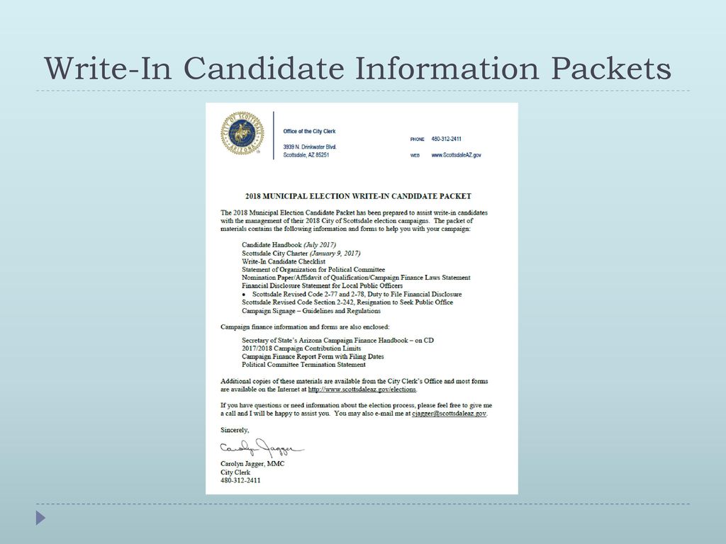 Election packets 101 be careful what you ask for ppt download