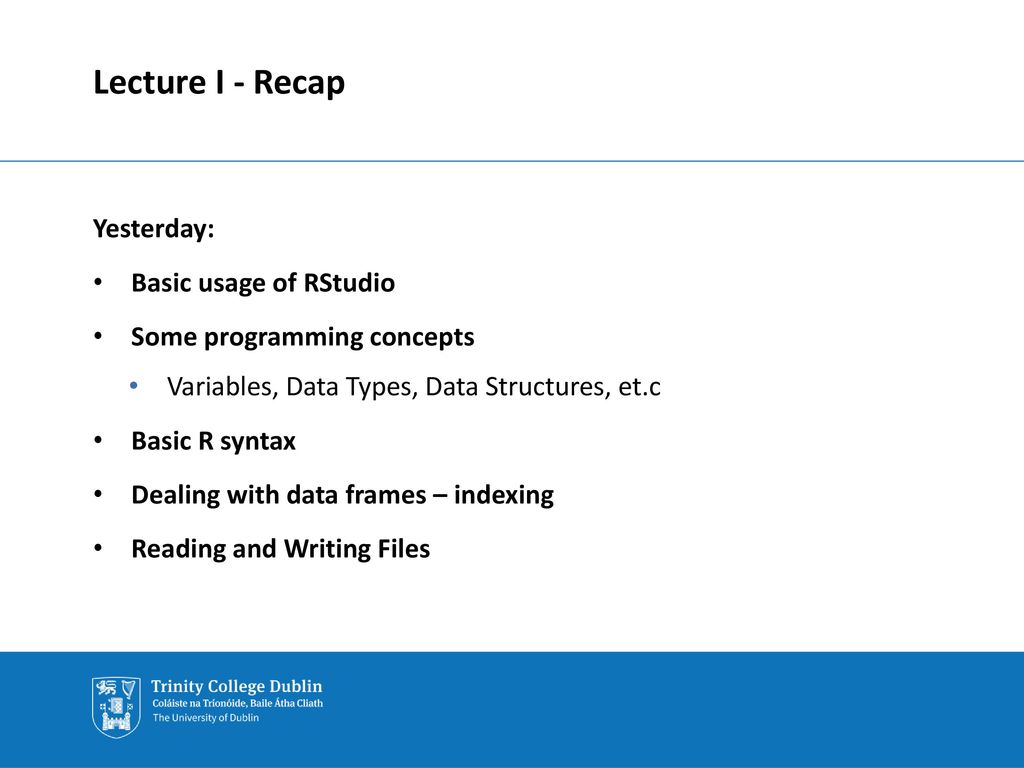 Statistical Programming Using the R Language - ppt download