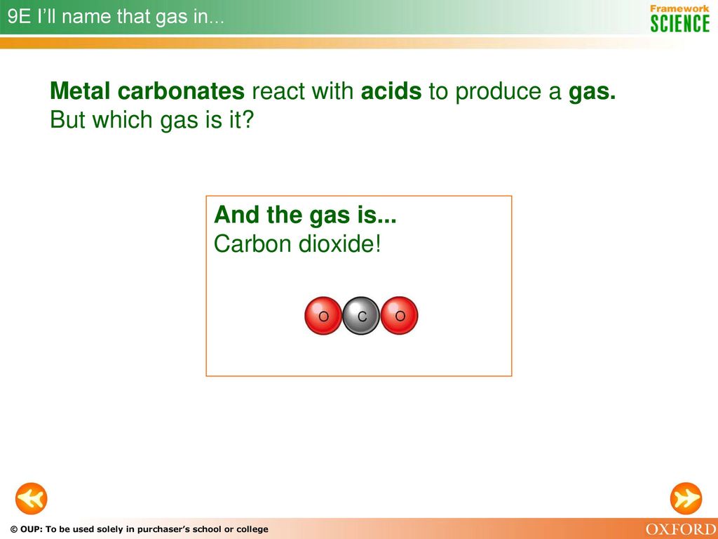 9E Reactions of metals and metal compounds ppt download