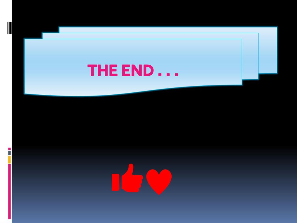 THE END . . .