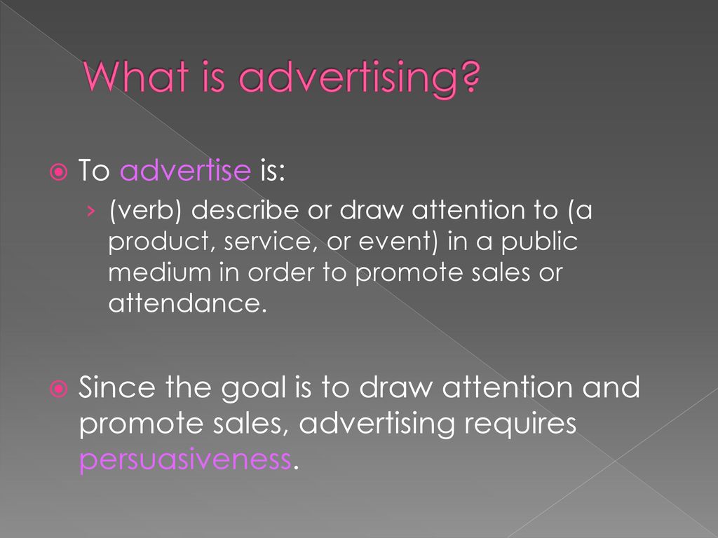 Persuasive Language and Advertising. - ppt download