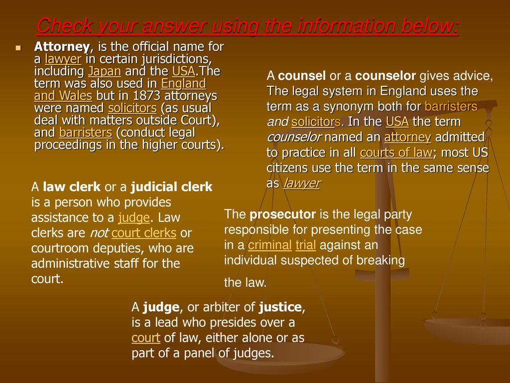 LEGAL PROFESSION IN THE USA & UK ppt download
