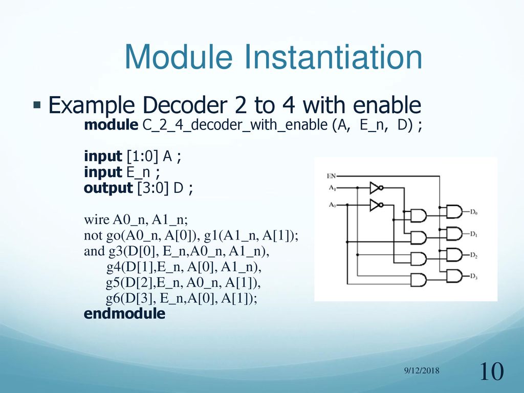 Intro to Verilog HDL Combinational Blocks - ppt download