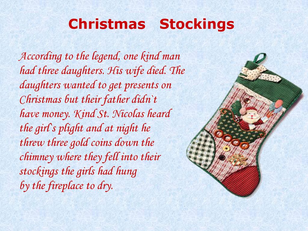 The Legend Of The Christmas Stocking