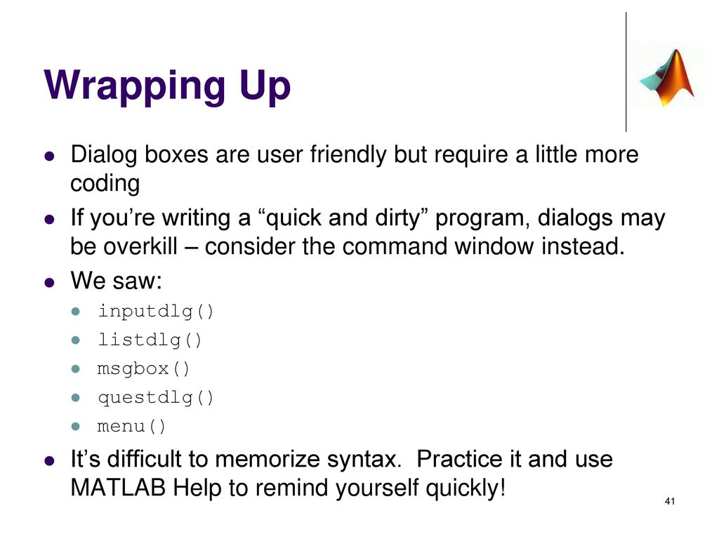 Dialog Boxes Applications of Cell-Arrays - ppt download