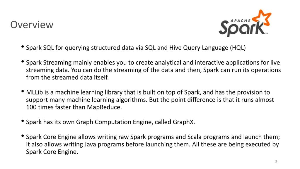 Spark presentation ppt download