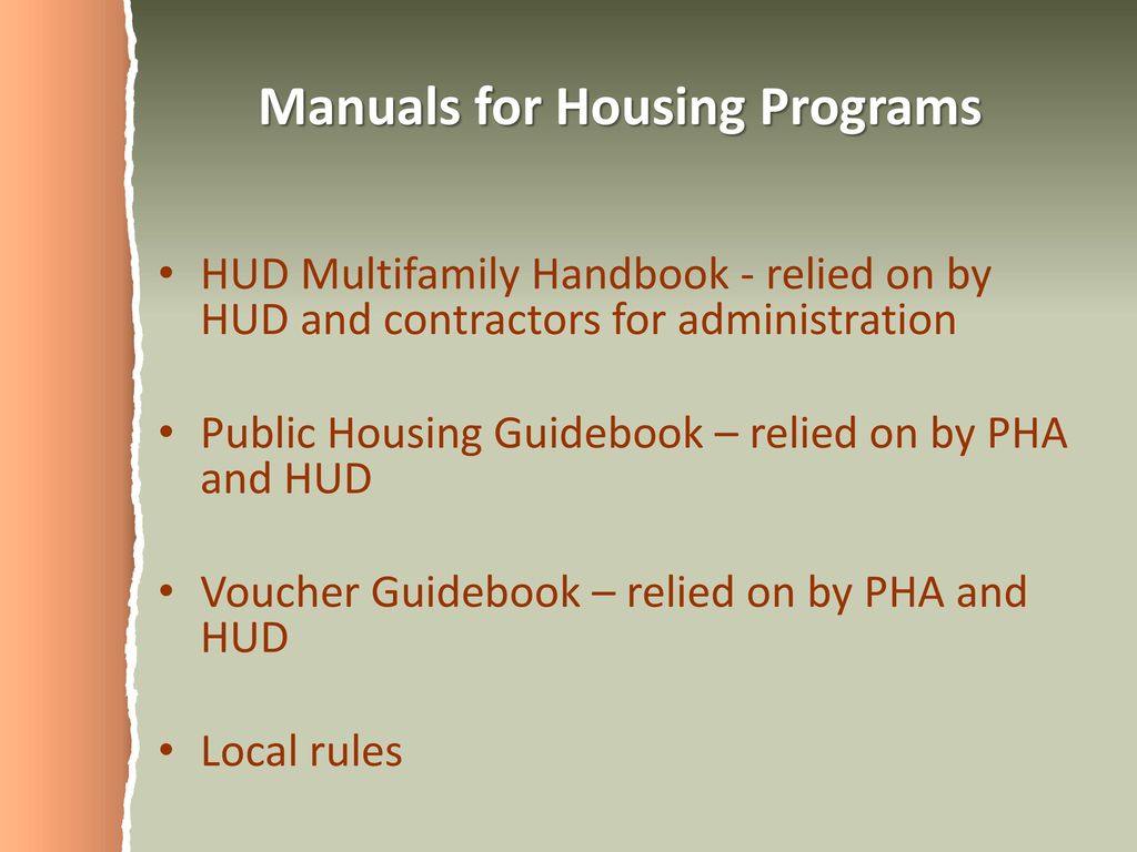 Trusts and Subsidized Housing ppt download