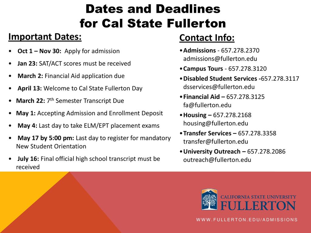 College Timeline For Seniors ppt download