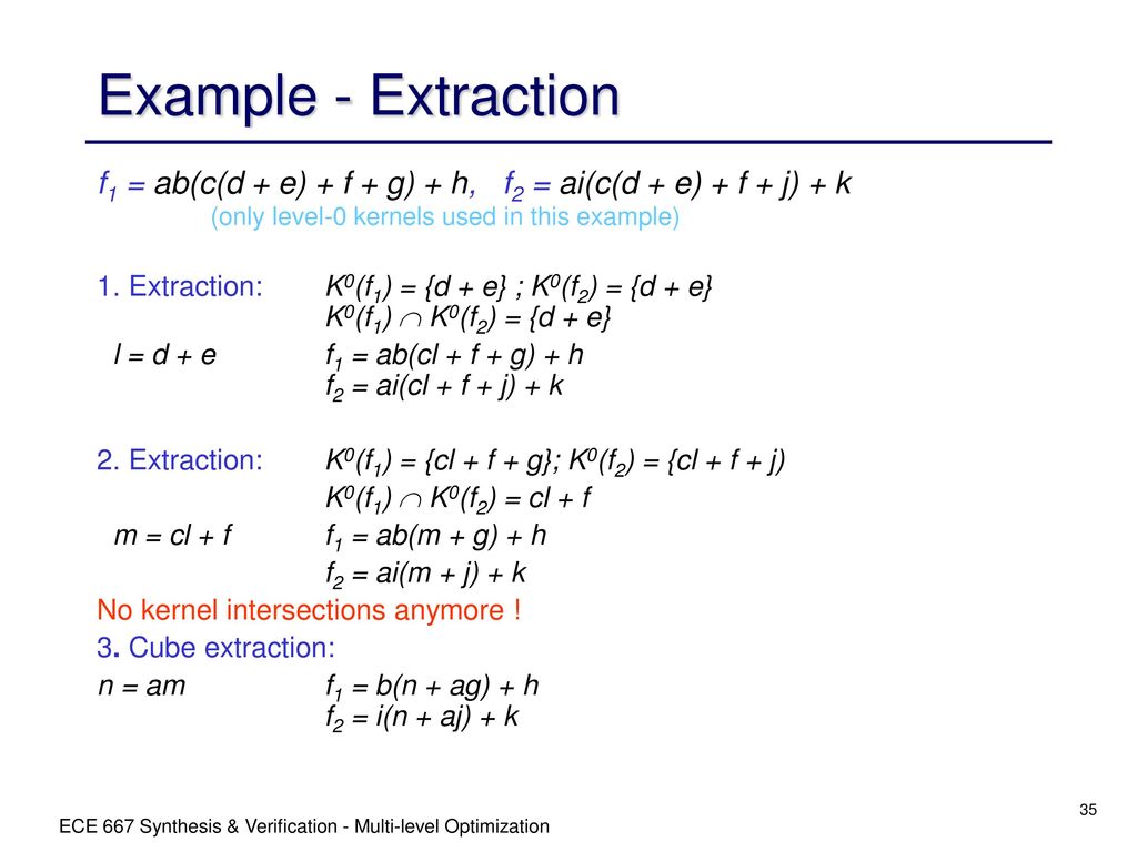 Ece 667 Synthesis And Verification Of Digital Systems Ppt Download