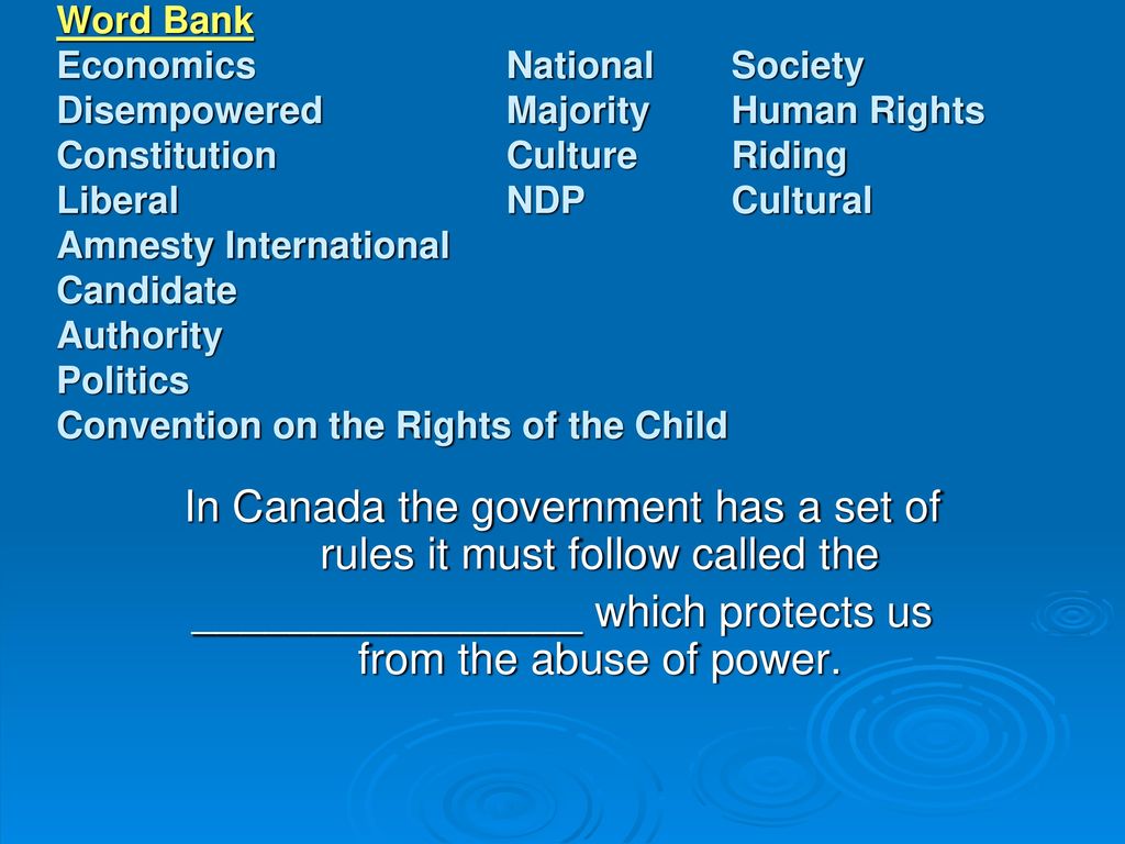 Word Bank Economics National Society Disempowered Majority Ppt word-bank-economics-national-society-disempowered-majority-ppt