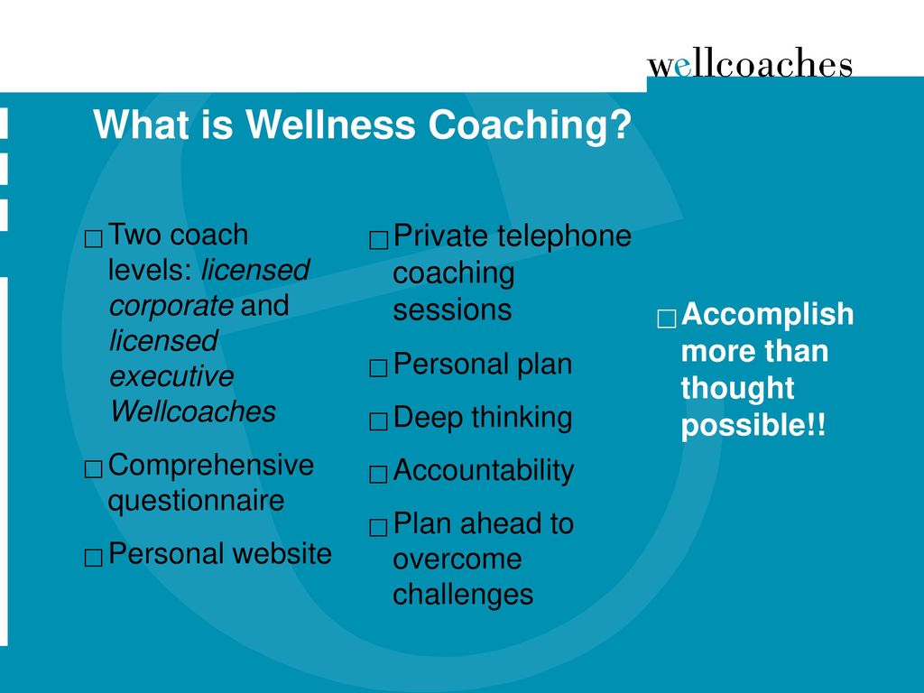 Arriba 89+ imagen wellness coach definition