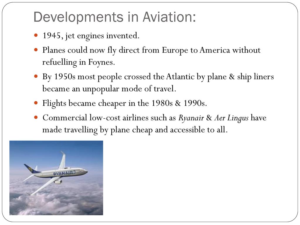 Transport in the C20th. Sources: - ppt download