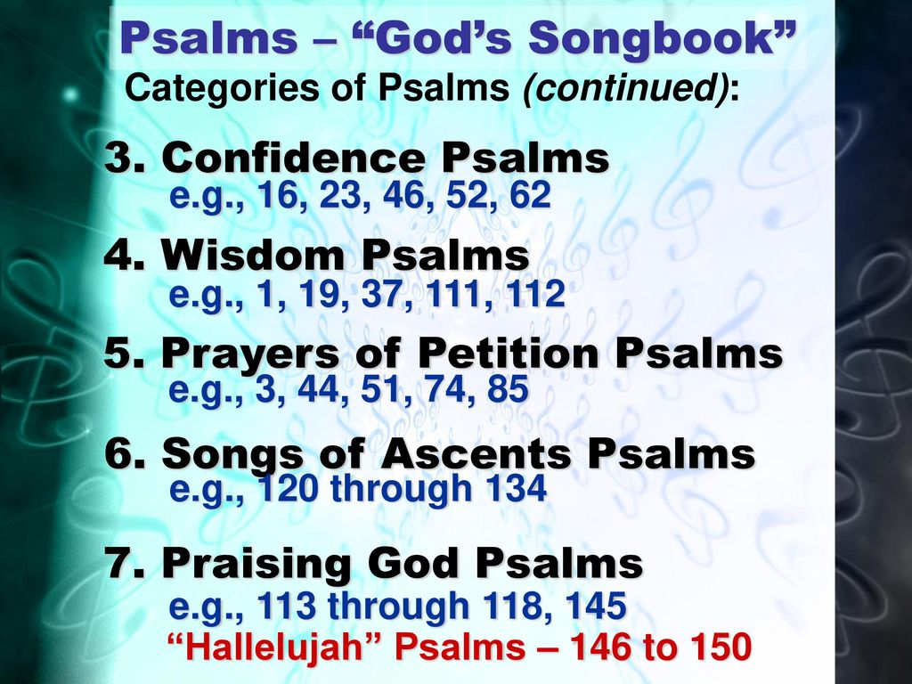 The Psalms God’s Songbook Of Life!. - Ppt Download