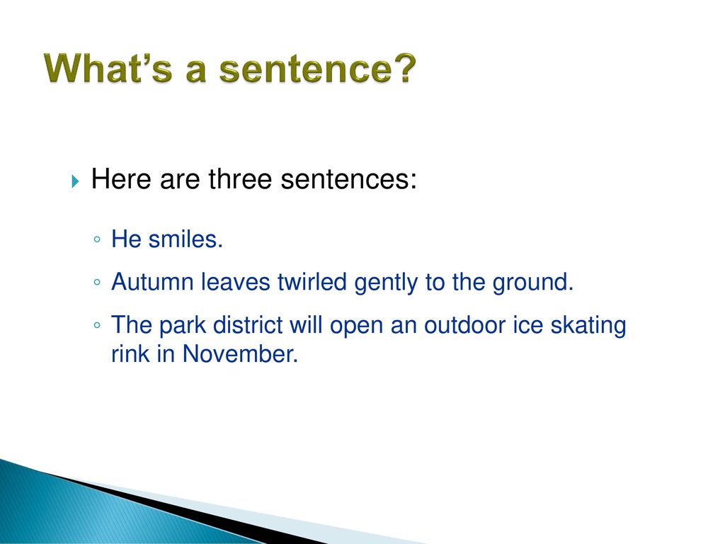 abstract sentence definition