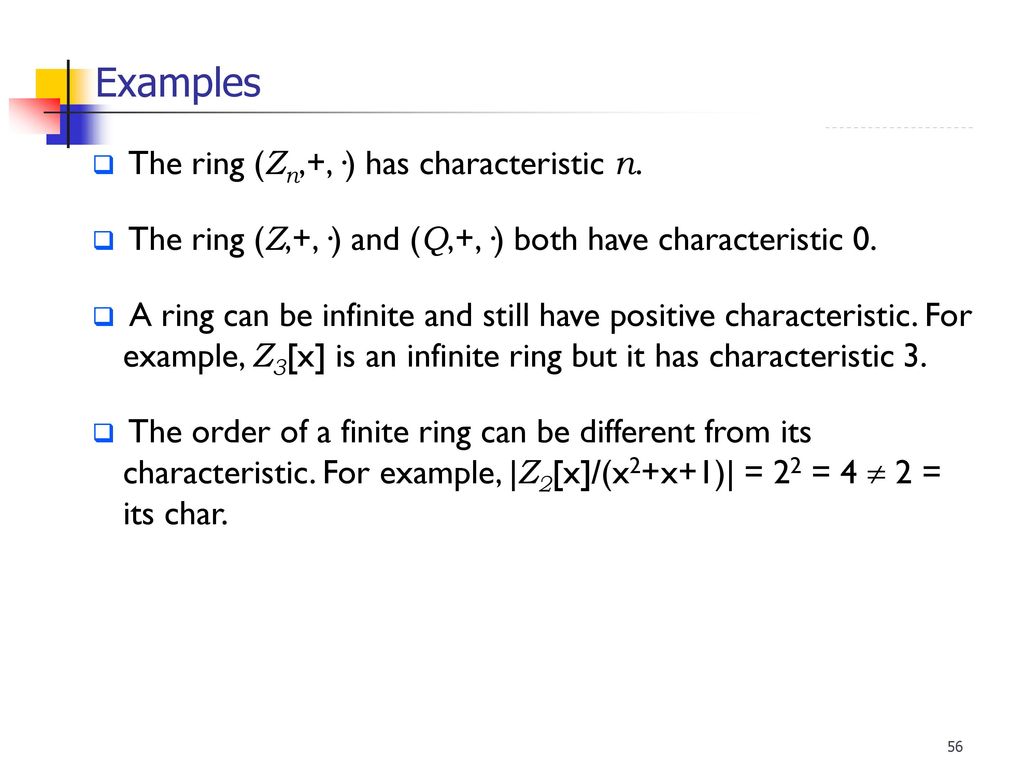Solved © Find the characteristic of the given ring ~ 25 x 25 | Chegg.com