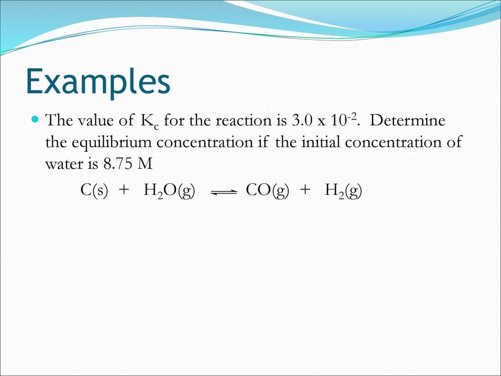 Chapter 13 Chemical Equilibrium Ppt Download