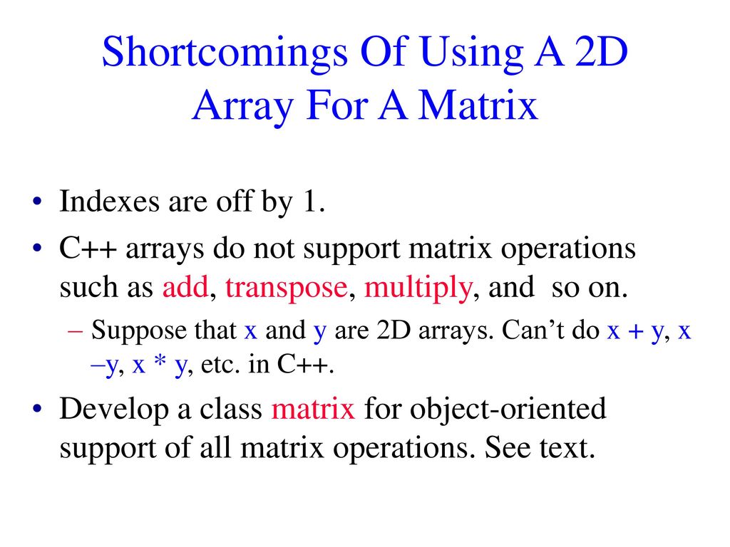 Arrays. - ppt download