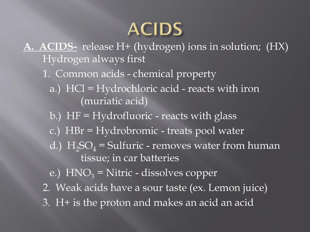 The Chemistry Of Life Acids And Bases - Ppt Download