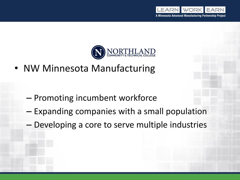 NW Minnesota Manufacturing