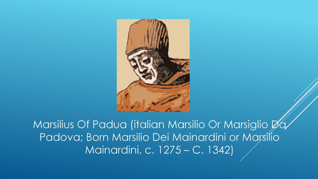 marsiglio of padua