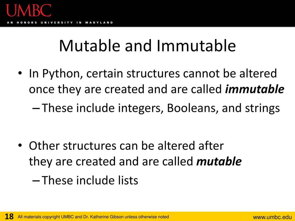 CMSC201 Computer Science I for Majors Lecture 12 – Lists (cont) - ppt ...