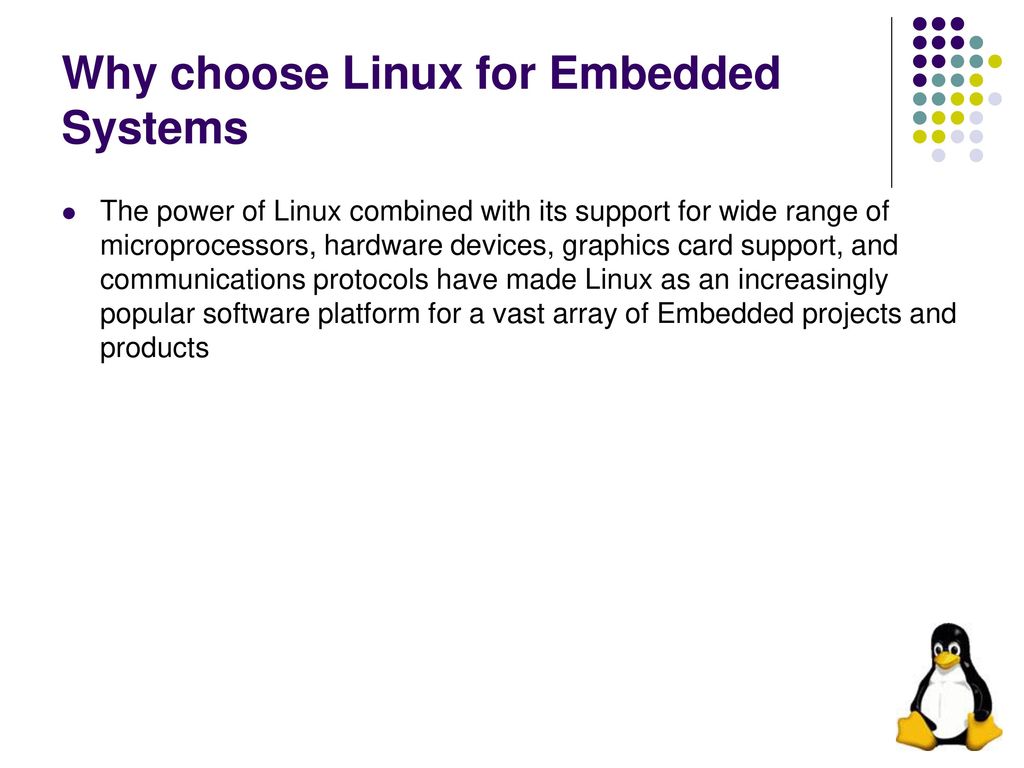 Embedded Linux Systems - Ppt Download