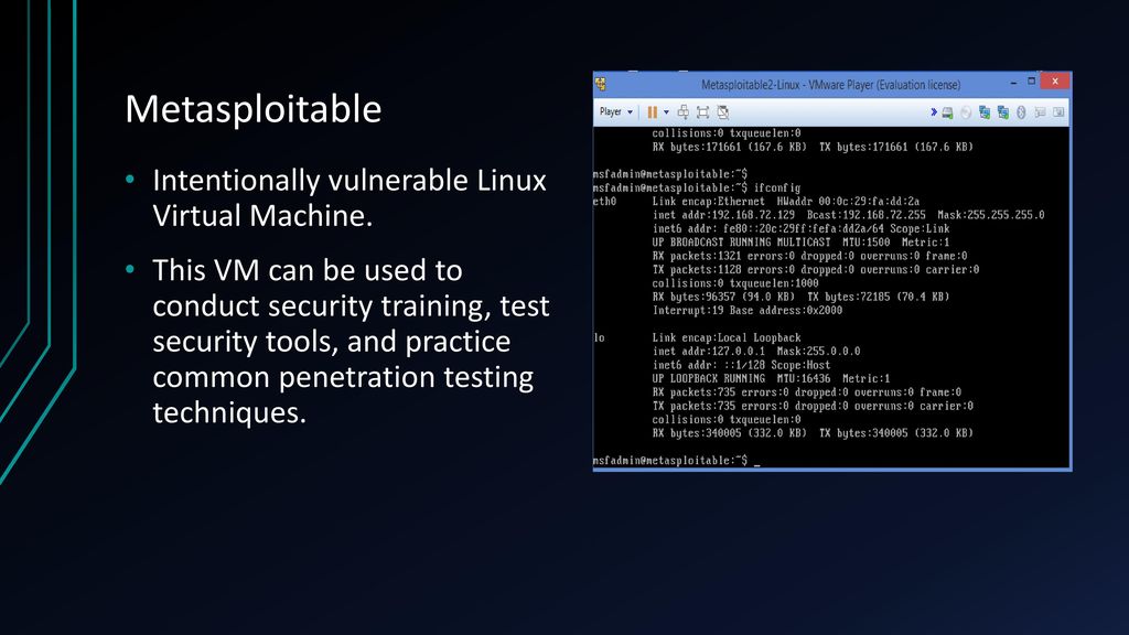 Exploiting Metasploitable 2 With Metasploit In Kali Linux Ppt Download