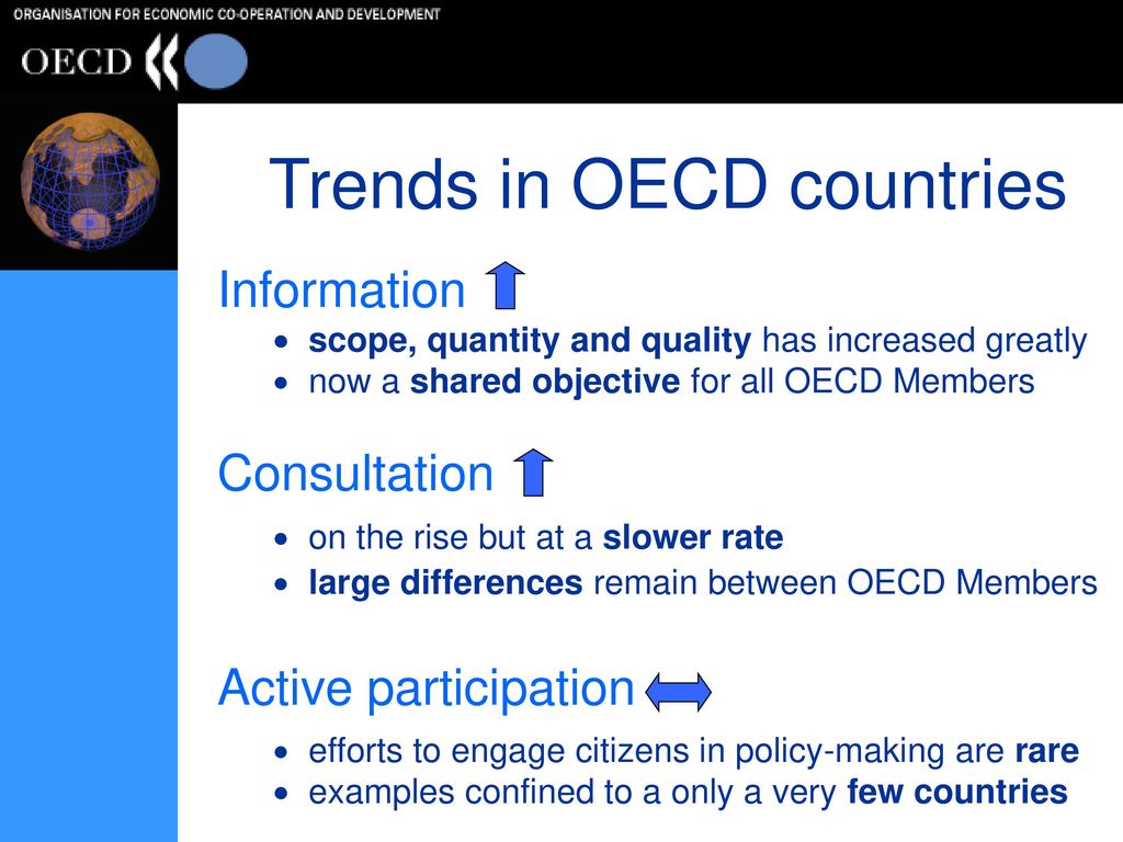 Building Coalitions for Change Information, Consultation and Public  Participation in Policy-making Experience from OECD countries Directorate  for Public. - ppt download