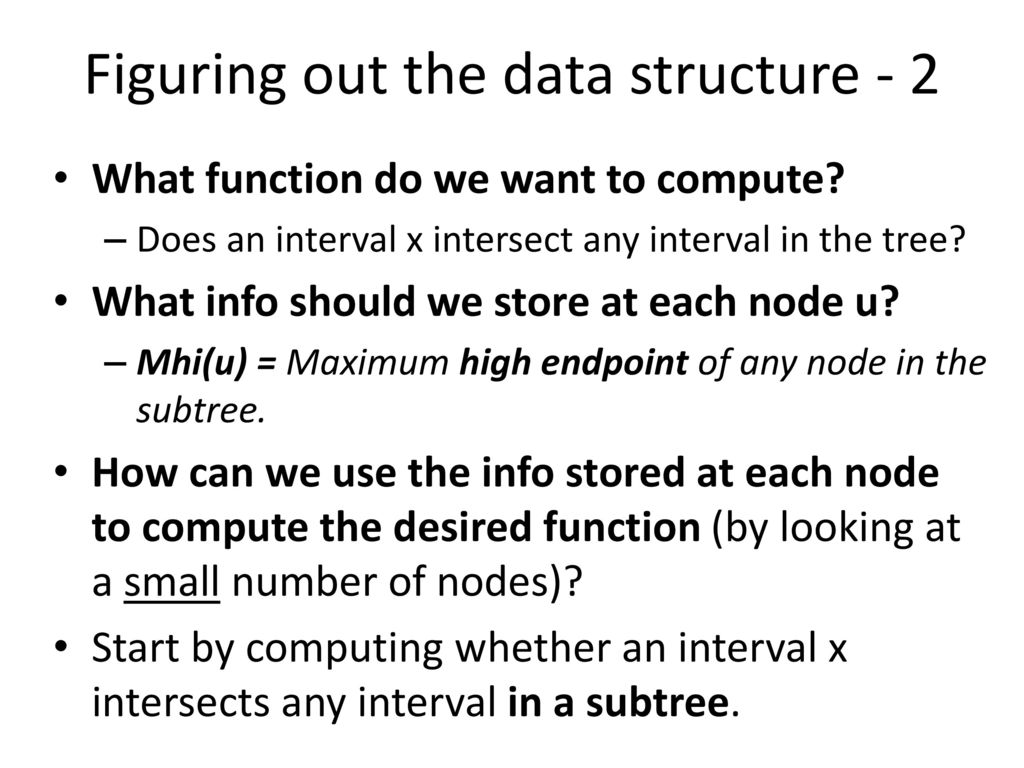 Augmenting AVL trees. - ppt download