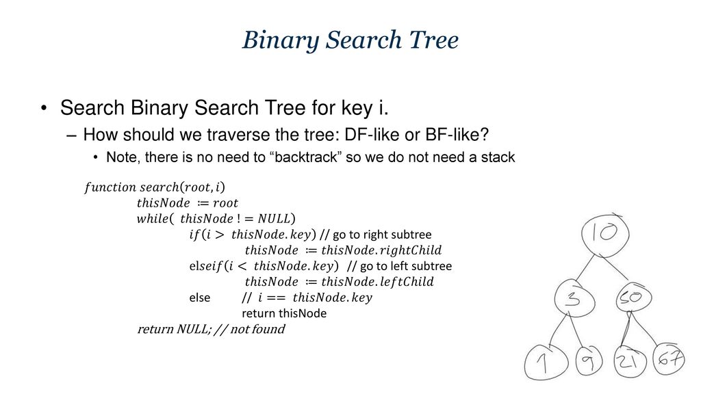 Cosc160 data structures binary trees ppt download