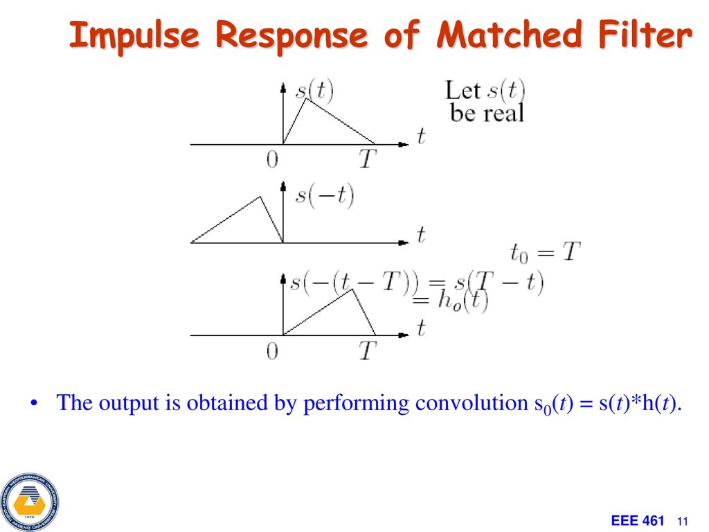 Chapter 6 matched filters ppt download