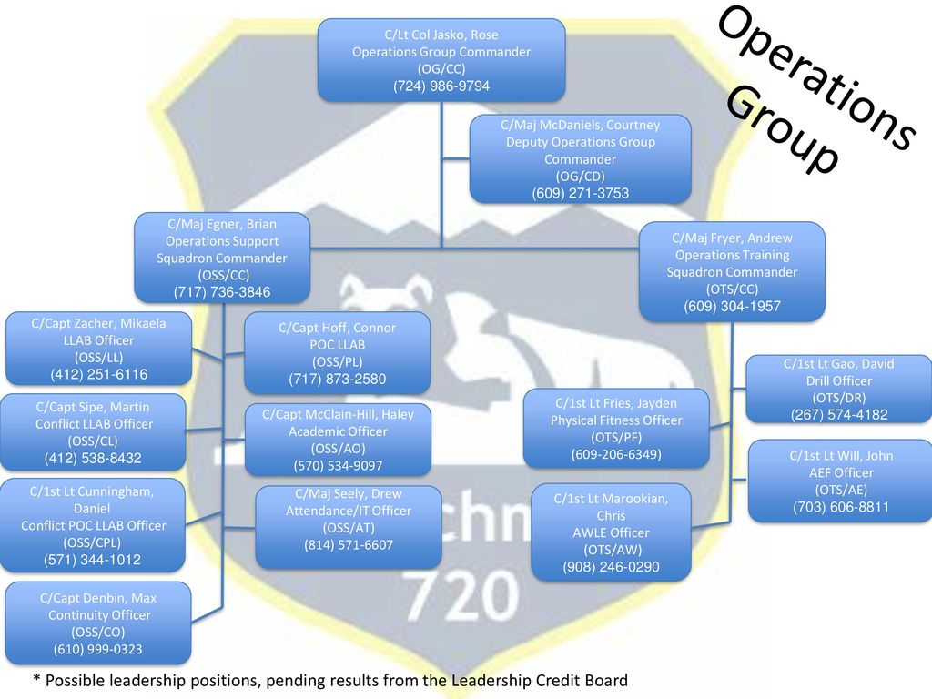 Gao Organizational Chart