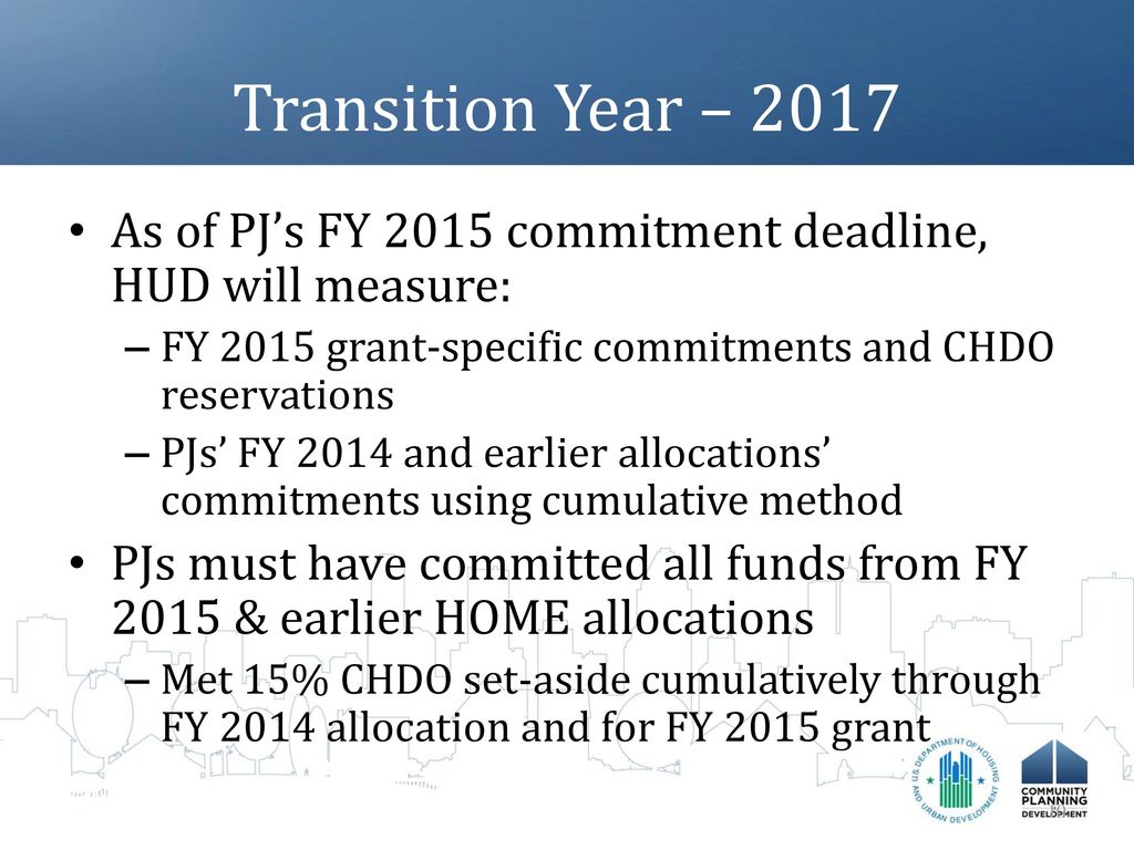 HOME GrantSpecific Commitment Interim Rule ppt download