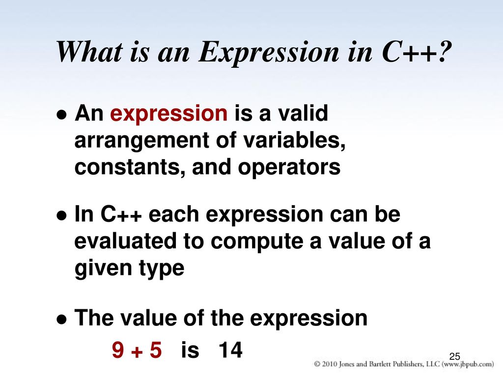 What is an Expression in C++