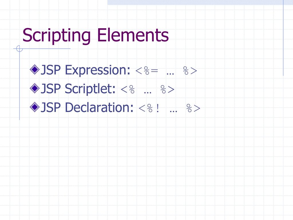 CS520 Web Programming Servlet and JSP Review - ppt download