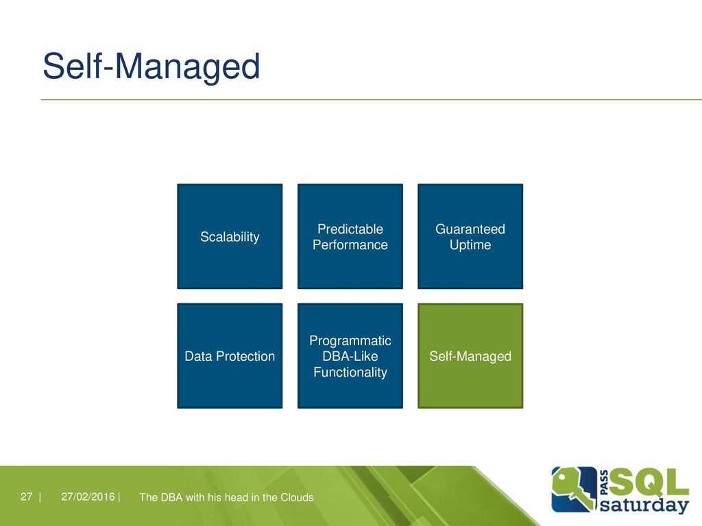 The dba with his head in the clouds or being an azure sql dba ppt