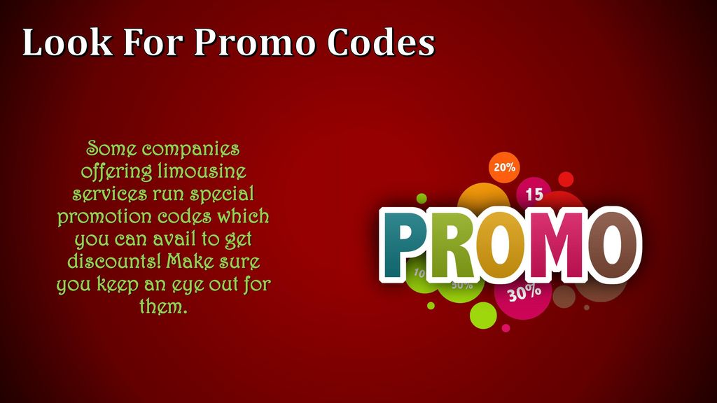 Look For Promo Codes