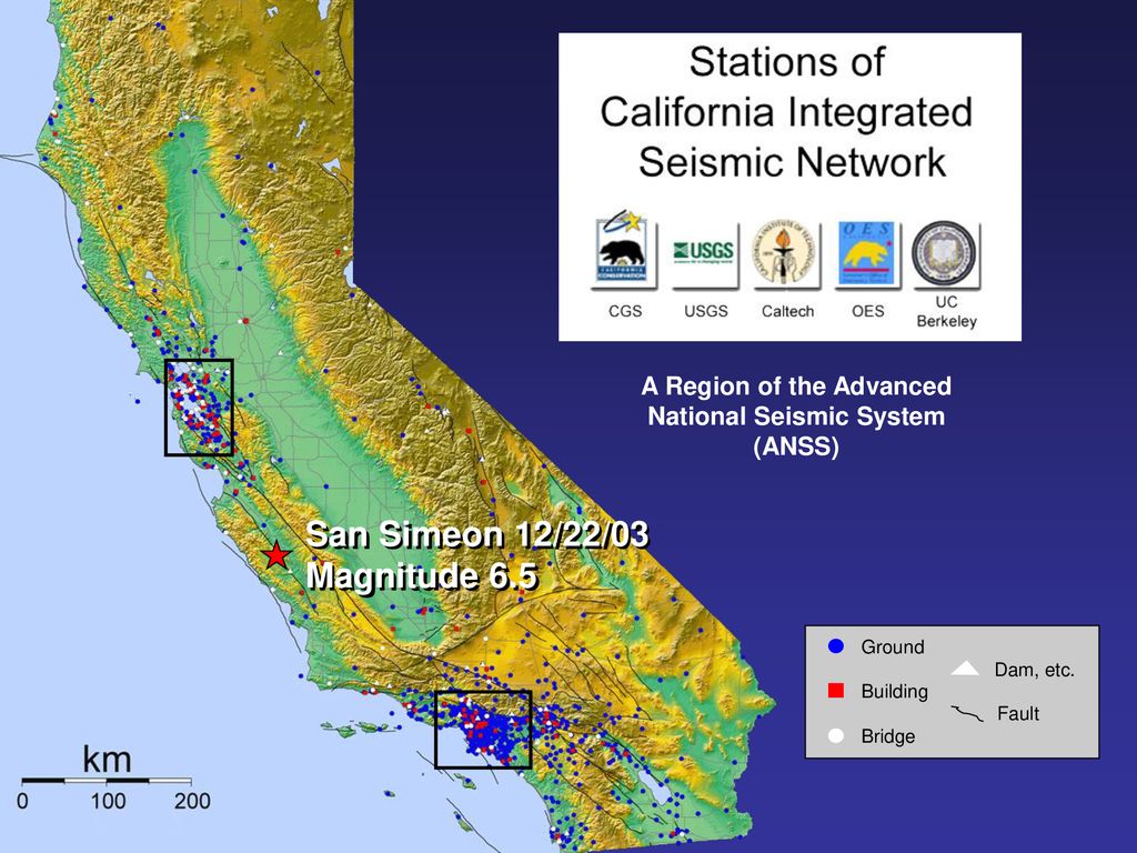 A Region of the Advanced National Seismic System (ANSS)