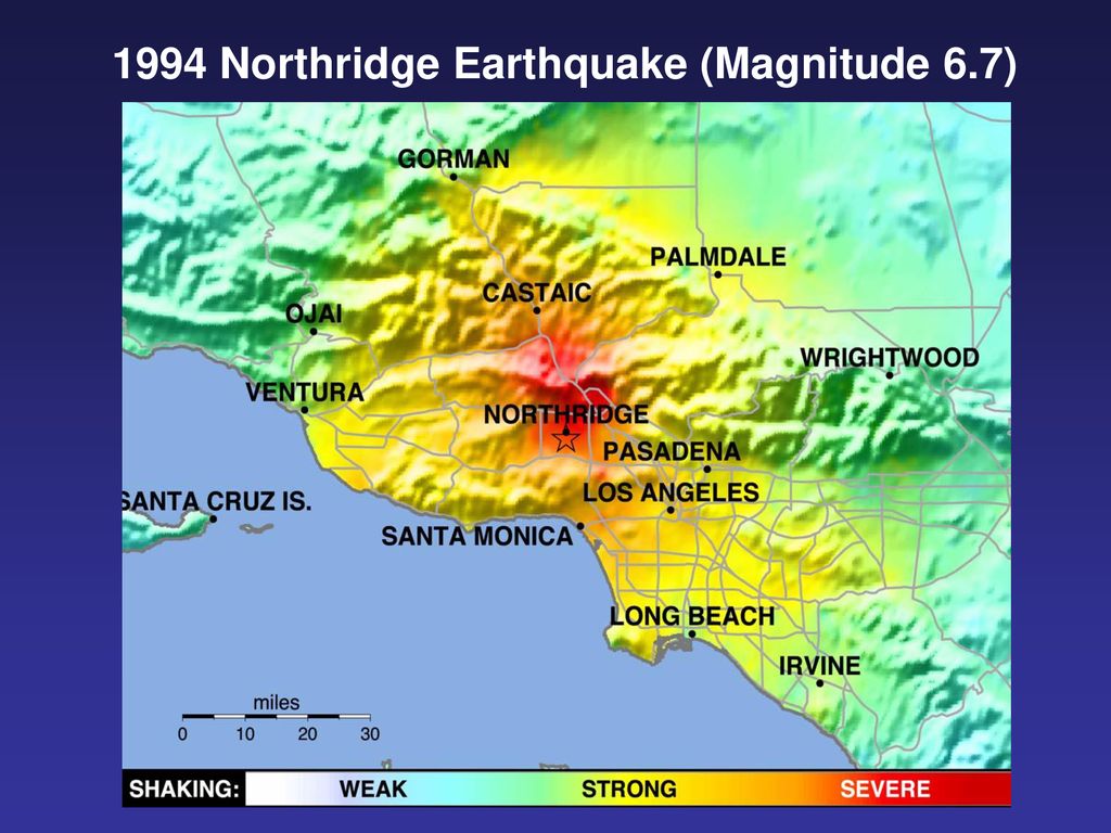 1994 Northridge Earthquake (Magnitude 6.7)