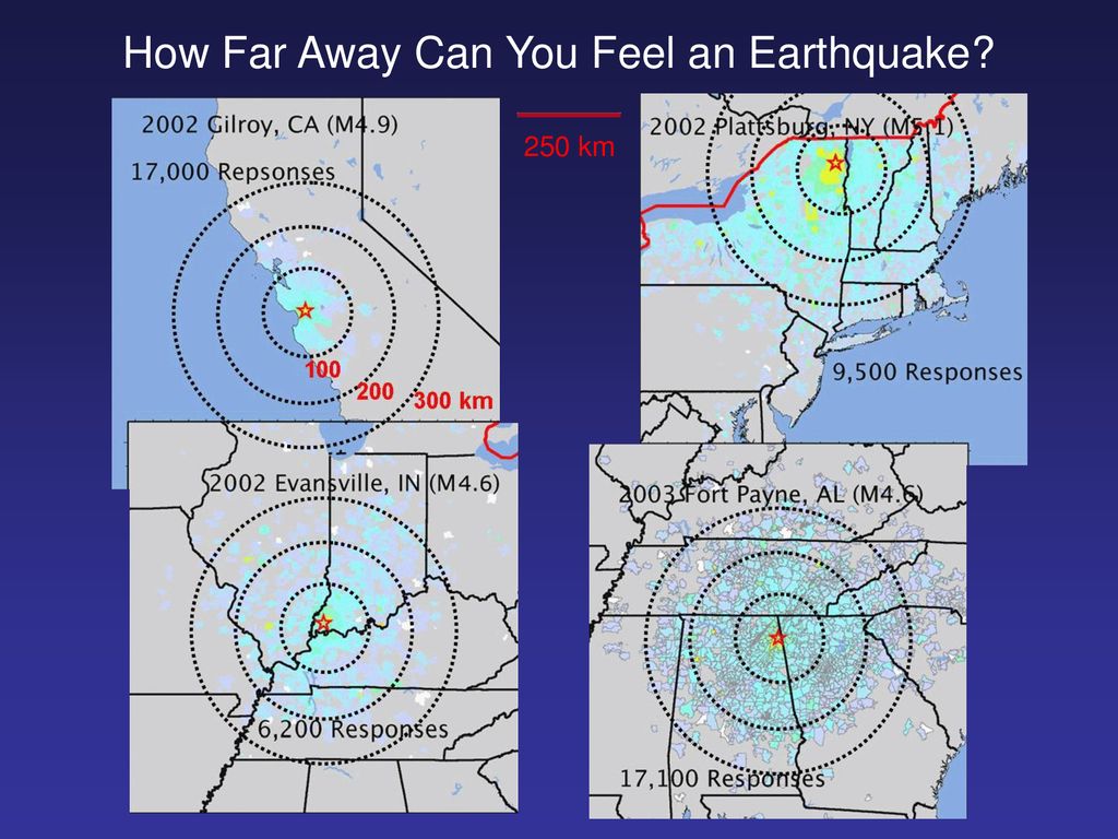 How Far Away Can You Feel an Earthquake