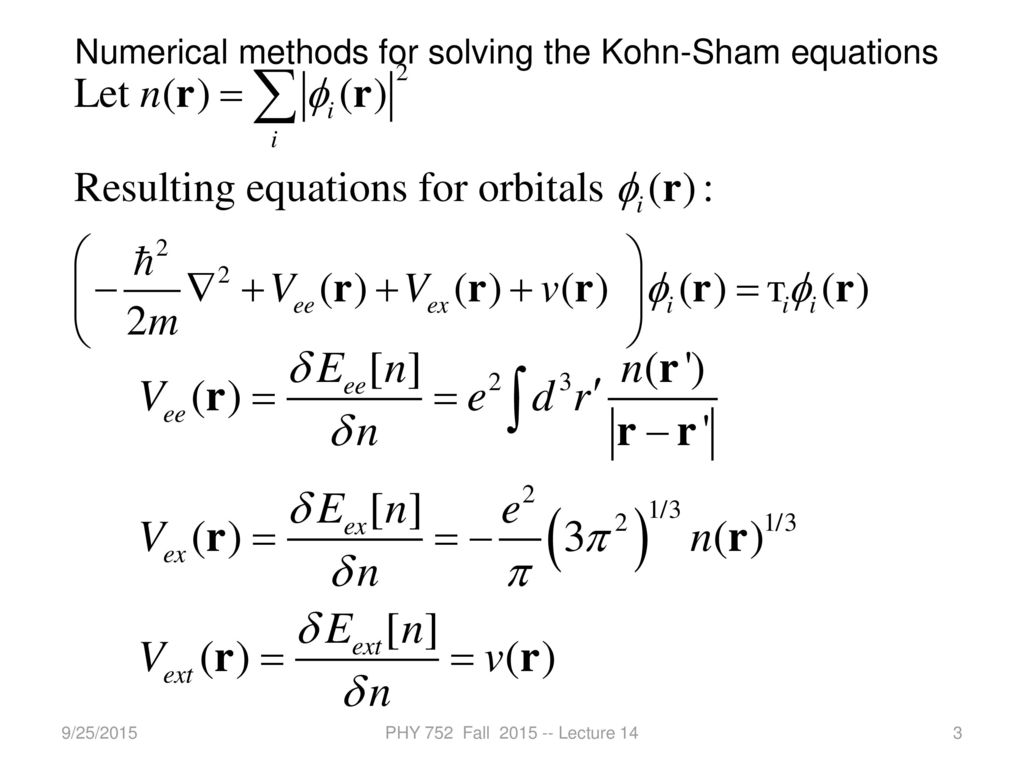 Phy 752 solid state physics 11 11 50 am mwf olin ppt download
