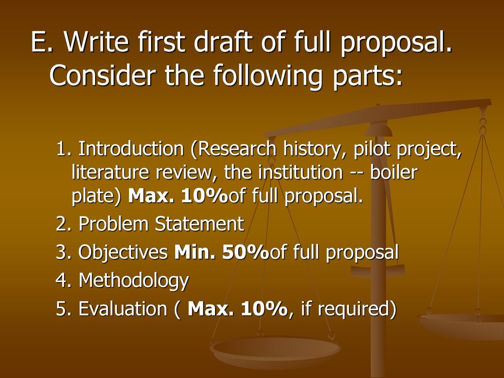 PROPOSAL WRITING: STAGES AND STRATEGIES - ppt download