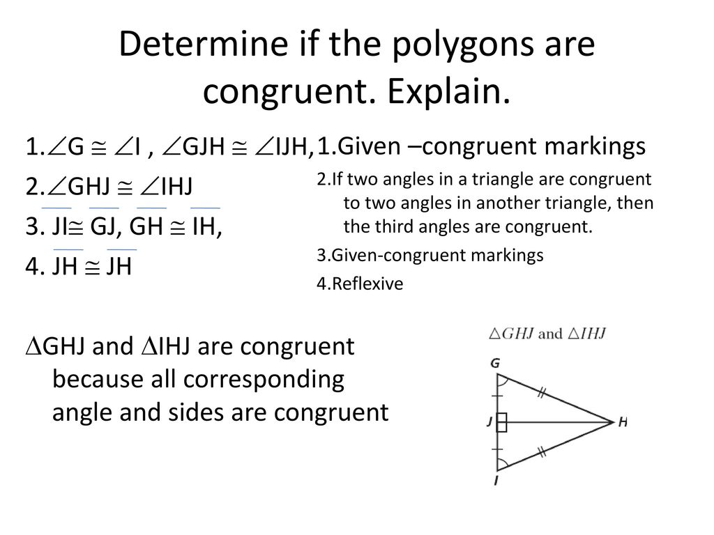 Congruent Triangles Ppt Download