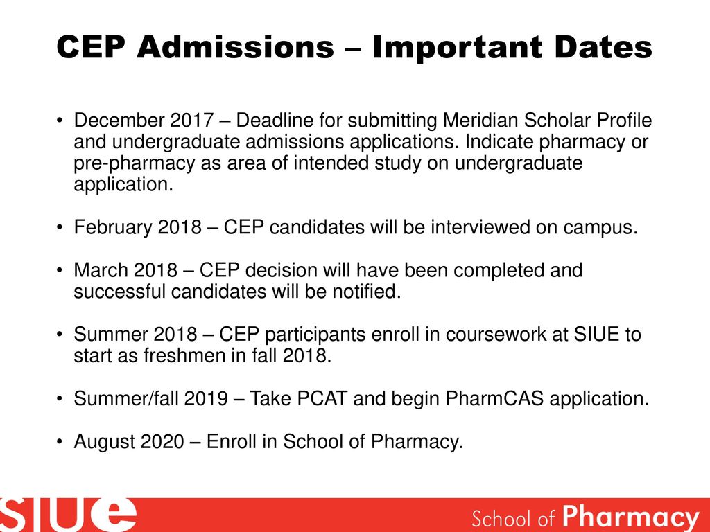 Overview Structure of PharmD Programs Accreditation Curriculum at SIUE
