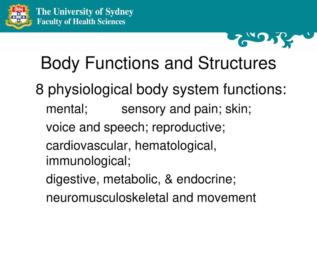 Mapping Tools For Assessing Rehabilitation and Health Needs to the ICF ... Biology Diagrams