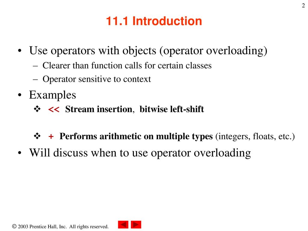 An introduction to the C++ .NET on operator overloading which covers types,  rules of overloading, overloading operators in managed types, overloading  the value types and overloading the arithmetic operators