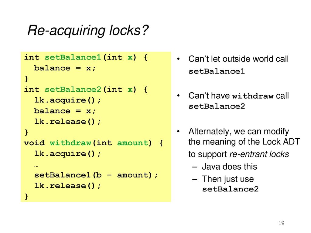 Shared-Memory Concurrency & Mutual Exclusion - ppt download