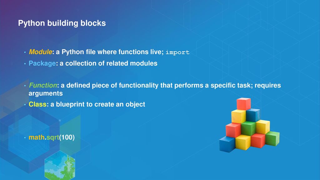 PYTHON: AN INTRODUCTION - ppt download