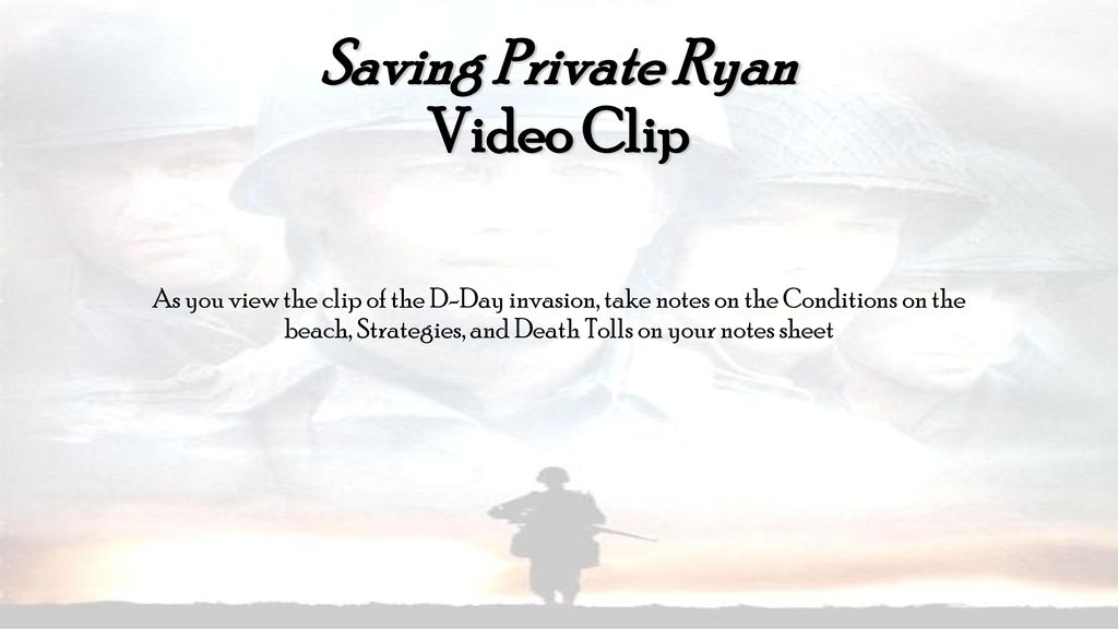 saving private ryan d day clip
